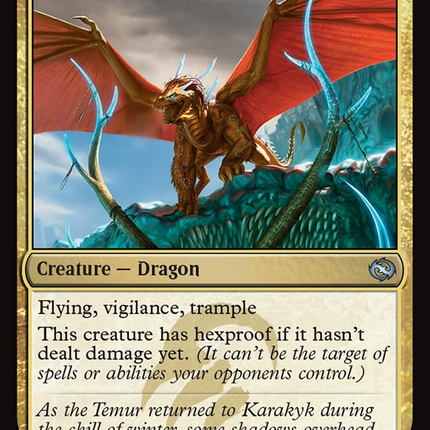 Karakyk Guardian [Tarkir: Dragonstorm] Foil