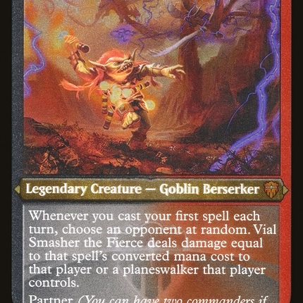 Vial Smasher the Fierce [Commander Legends] Foil