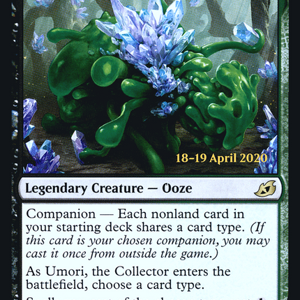 Umori, the Collector (companion) [Ikoria: Lair of Behemoths Promos] Prerelease Foil