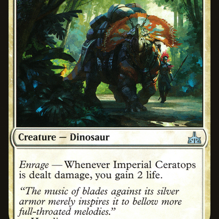 Imperial Ceratops [Rivals of Ixalan]