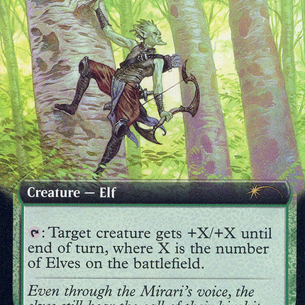 Timberwatch Elf (Extended Art) [Secret Lair Drop] Foil