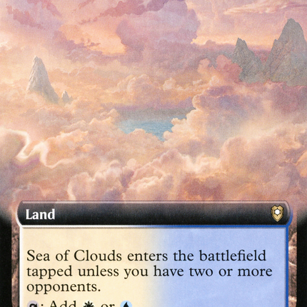 Sea of Clouds (Extended Art) [Commander Legends: Battle for Baldur's Gate]