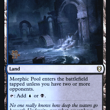 Morphic Pool [Battle for Baldur's Gate Promos] Prerelease Foil