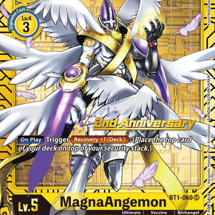 MagnaAngemon [BT1-060] (2nd Anniversary Card Set) [Release Special Booster Promos]