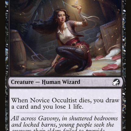 Novice Occultist [Innistrad: Midnight Hunt]