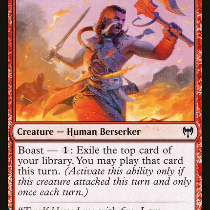 Tuskeri Firewalker [Kaldheim]