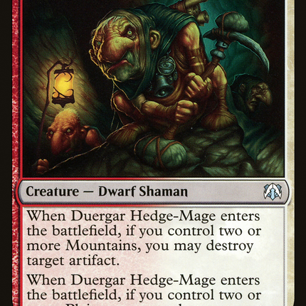 Duergar Hedge-Mage [March of the Machine Commander]