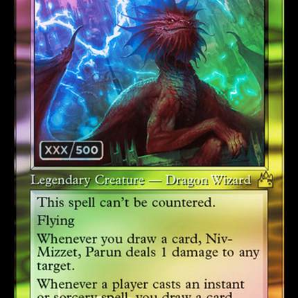 Niv-Mizzet, Parun (Retro) [Ravnica Remastered] Serialized Foil