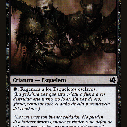 Drudge Skeletons - Esqueletos esclavos  [Salvat 2011]