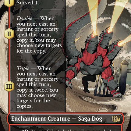 Summon: G.F. Cerberus (Borderless) [FINAL FANTASY] Foil