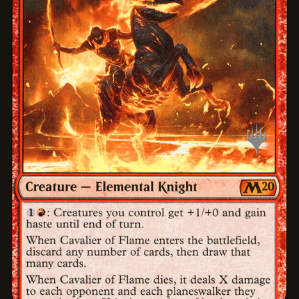 Cavalier of Flame [Core Set 2020 Promos]