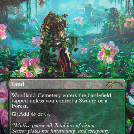 Woodland Cemetery (borderless) (Borderless) [Secret Lair Drop]