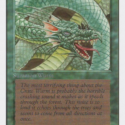 Craw Wurm [Unlimited Edition]