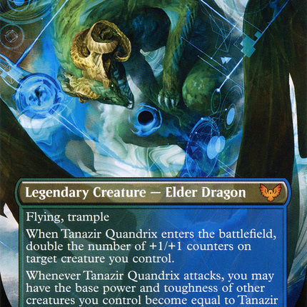 Tanazir Quandrix (Borderless) [Strixhaven: School of Mages]