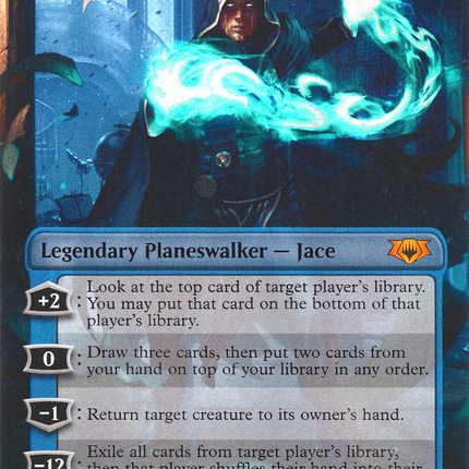 Jace, the Mind Sculptor (Borderless) [Mythic Edition] Foil