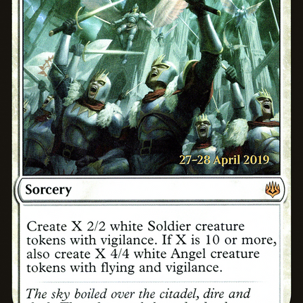 Finale of Glory [War of the Spark Promos] Prerelease Foil