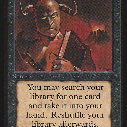 Demonic Tutor [Limited Edition Beta]