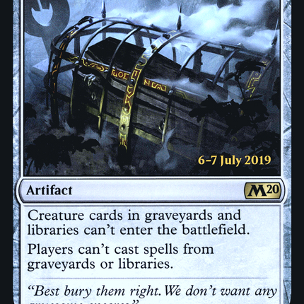 Grafdigger's Cage [Core Set 2020 Promos] Prerelease Foil