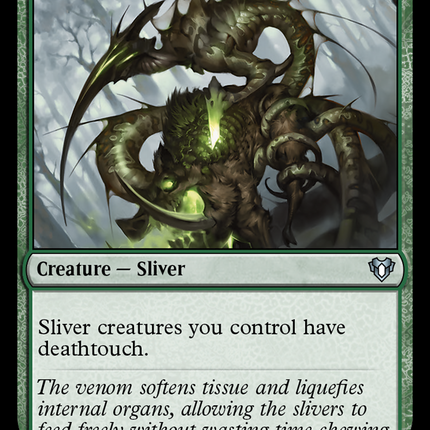 Venom Sliver [Commander Masters]