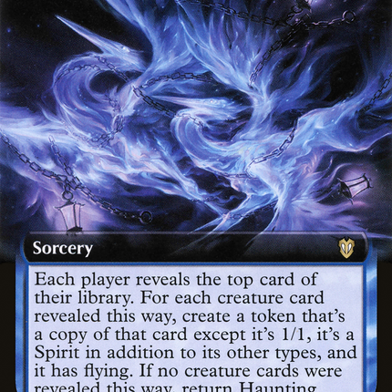 Haunting Imitation (Extended Art) [Crimson Vow Commander]