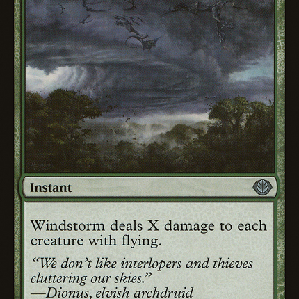 Windstorm [Duel Decks: Garruk vs. Liliana]