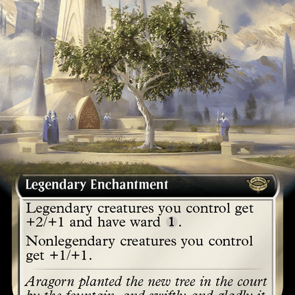 Flowering of the White Tree (Extended Art) [The Lord of the Rings: Tales of Middle-earth] Surge Foil