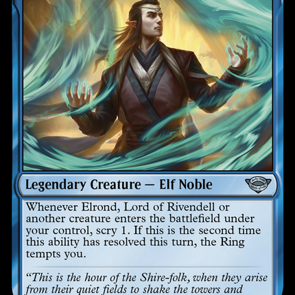 Elrond, Lord of Rivendell [The Lord of the Rings: Tales of Middle-earth]