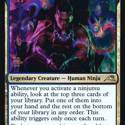 Satoru Umezawa [Kamigawa: Neon Dynasty Promos] Prerelease Foil