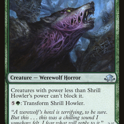 Shrill Howler // Howling Chorus (mooneldrazidfc) [Eldritch Moon]