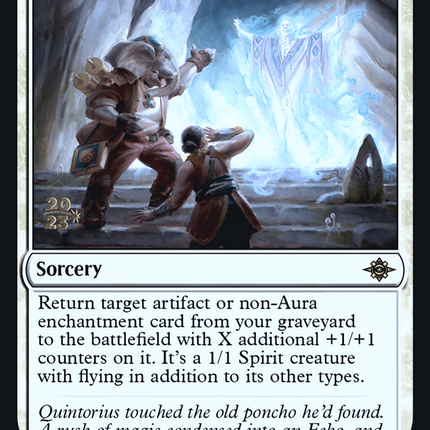 Abuelo's Awakening [The Lost Caverns of Ixalan Promos] Prerelease Foil