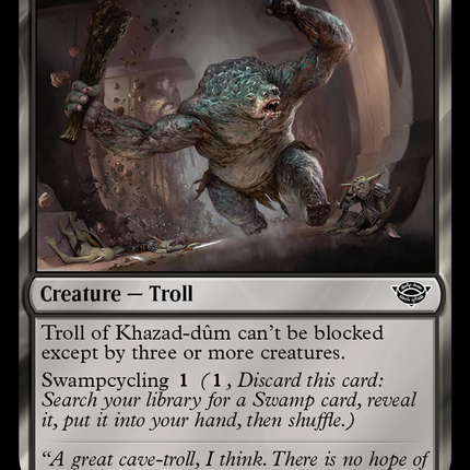 Troll of Khazad-dûm [The Lord of the Rings: Tales of Middle-earth]
