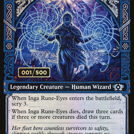 Inga Rune-Eyes (Showcase) [Multiverse Legends] Serialized Foil