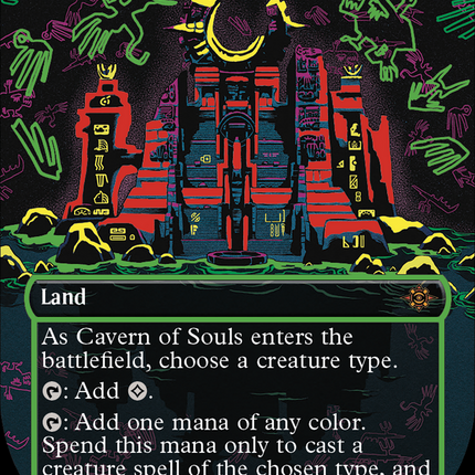 Cavern of Souls (Borderless) [The Lost Caverns of Ixalan] Foil