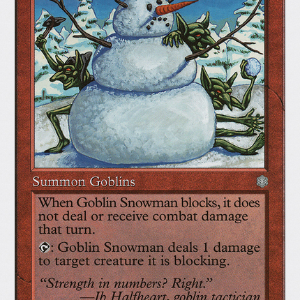 Goblin Snowman (015) [Anthologies]
