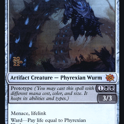 Phyrexian Fleshgorger [The Brothers' War Promos] Prerelease Foil