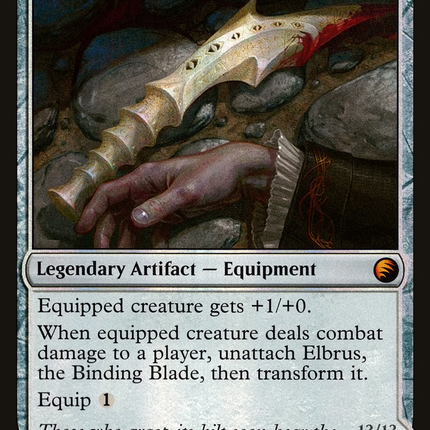 Elbrus, the Binding Blade // Withengar Unbound [From the Vault: Transform] Foil