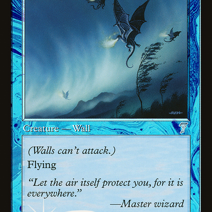 Wall of Air [Seventh Edition]