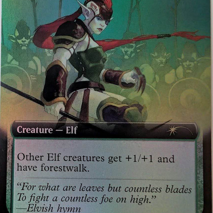Elvish Champion (Extended Art) [Secret Lair Drop Series]