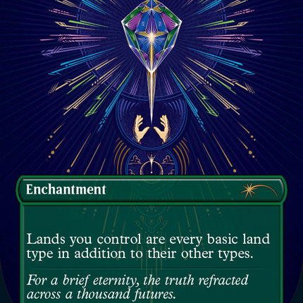 Prismatic Omen (Borderless) [Secret Lair Drop]