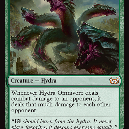 Hydra Omnivore [Duskmourn: House of Horror Commander]