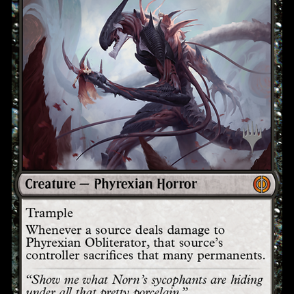 Phyrexian Obliterator [Phyrexia: All Will Be One Promos]