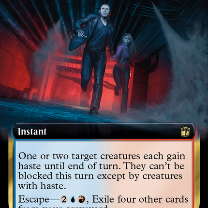 Run for Your Life (Extended Art) [Doctor Who] Surge Foil