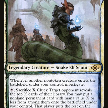 Lonis, Cryptozoologist (Showcase) [Modern Horizons 2]