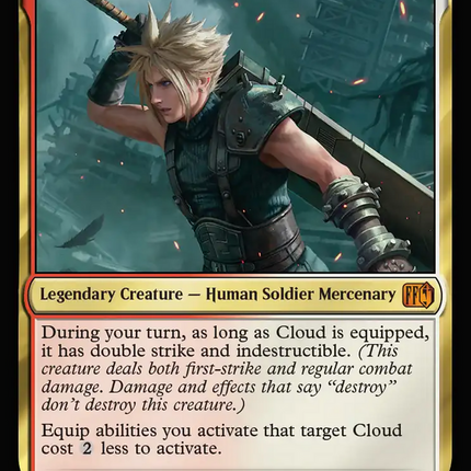 Cloud, Planet's Champion [FINAL FANTASY] Foil