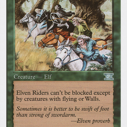 Elven Riders [Classic Sixth Edition]