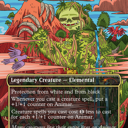 Animar, Soul of Elements (Rainbow Foil) [Secret Lair Drop Series]
