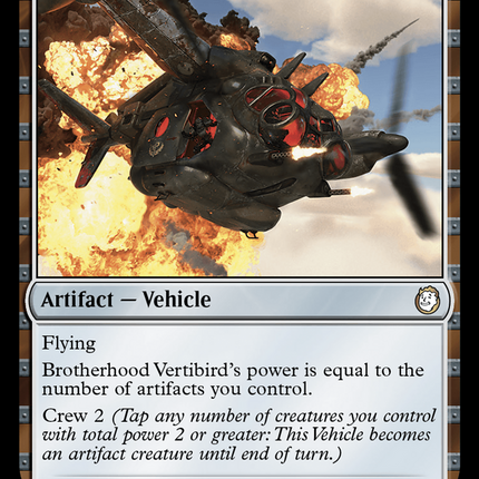 Brotherhood Vertibird [Fallout] Surge Foil