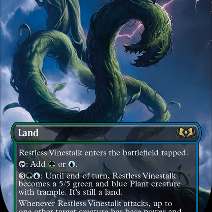 Restless Vinestalk (Borderless) [Wilds of Eldraine]