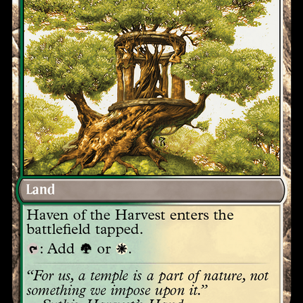Strength of the Harvest // Haven of the Harvest [Modern Horizons 3] Foil
