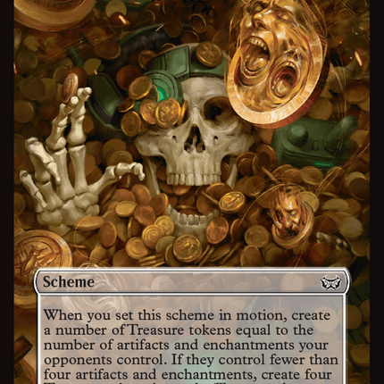 My Wealth Will Bury You [Duskmourn: House of Horror Commander] Foil